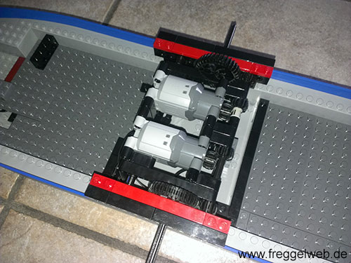 Antrieb Seitenraddampfer