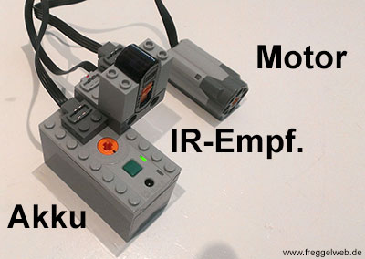 IR Empf. mit Motor