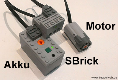 SBrick mit Motor