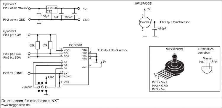 Schaltplan Drucksensor